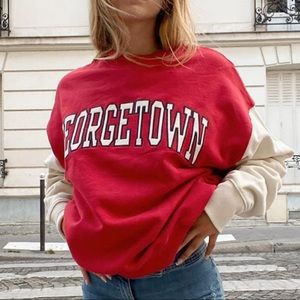 Subdued Georgetown Crewneck
